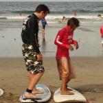 Bali - Ultima lezione di  surf in Kuta beach